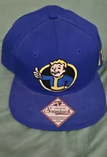 Fallout Vault Boy Blue Snapback Hat