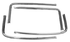 NEW Trim Parts 4-Pc Chrome Headliner Trim Set 9650 / For 1969-72 Chevy GMC Truck