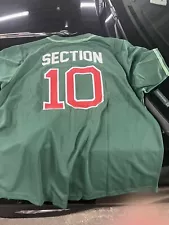 Boston Red Sox Section 10 jersey night xl Barstool Podcast