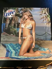 RARE 2003 Sports Illustrated Miller Lite Sofia Vergara Fold Out Poster 20”x22”!