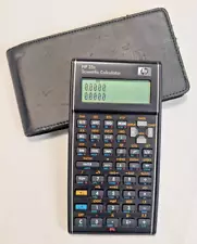 Hewlett Packard HP 35s Scientific Calculator w/ original case NEW BATTERIES EUC