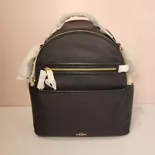 NWT Coach 99290 Baby Backpack Diaper Bag Large Nylon Leather Pad Pouch