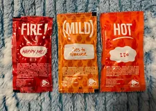 Taco Bell Wedding Proposal Sauce Packets Marry Me! Yes to forever! I do!