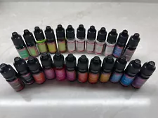 Lot of 24 Bottles .35 Oz Alcohol Ink for Epoxy Resin Painting .35 Oz