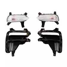 Right+Left Side Fog Lights Set For 2019-2020 Kia Forte 2.0L Daytime Running Lamp