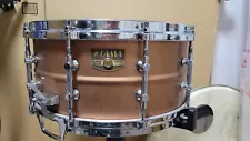 TAMA BR546 Brass Snare Drum 6.5×14" 1990 w/ omni-tune lugs