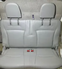 2008 Toyota Highlander Sport 3rd Row Rear Seat Gray Leather **LIKE NEW**