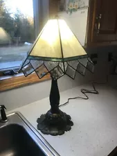 3 Bevel Stained Glass Lampshade