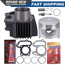 80cc Engine Piston Cylinder Top End Kit for Yamaha Badger Moto-4 Raptor 80 YFM80 (For: Yamaha Badger 80)