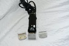 Oster Model 10 Progienic Electric Hair Clipper with 3 blades rare good motor 2j