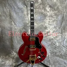 Hot Sale 335 Semi-Hollow Cherry Red Jazz Electric Guitar 2H Pickups for Sale