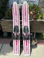 Vintage 45" Cut'n Jump Jr. Pro Water Ski Pair Wood Water Ski's