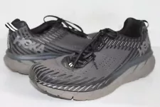 HOKA One One Men's Clifton 5 Black/Gray Athletics Size 13