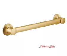 Moen YG0342BG Flara 42" Safety Stainless Steel Designer Grab Bar, Brushed Gold*