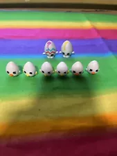 Shopkins Season 4 Petkin Egg Chic Figures Little chicks & Eggs Lot 2