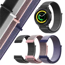 For Samsung Gear Sport / Gear S2 Classic Smartwatch Soft Woven Nylon Strap Bands