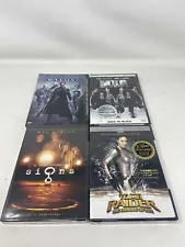 4 Science Fiction Movies - Matrix, Men In Black, Tomb Raider, & Signs