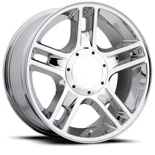 Fits 20" Ford F150 Harley Davidson Wheels Chrome 3410 Set of 4 Rims & Caps