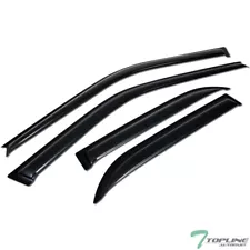 Topline For 1988-1992 Toyota Corolla Sedan Rain Guard Vent Shade Window Visors (For: 1992 Corolla)