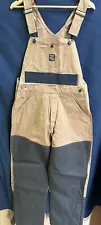 Pointer Brand Brush Uninsulated Hunting Overalls w/Reg Shotgun Shell - 30 x 30