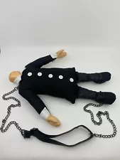 Wednesday Addams Crossbody Headless Doll Purse Bag Halloween Costume Accessory