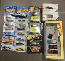 Hot Wheels Flash Sale Box Lot Truck Set Pagani ID Supra Porsche 911 Gt3 Cobra