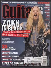 GUITAR ONE Zakk Wylde John Pizzarelli Slash Velvet Revolver + 9 2003