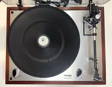 Thorens TD 166 MKII Turntable with Ortofon VMS3E Cartridge TESTED WORKING TD166