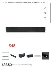 New ListingLG SK1 Sound Bar