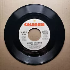 Barbara Streisand - Superman - Demo Not For Sale - Vinyl 1977 45 RPM