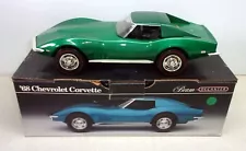 1968 CHEV CORVETTE GREEN JIM BEAM IAJBBSC REGAL CHINA DECANTER BOTTLE 1992 EMPTY