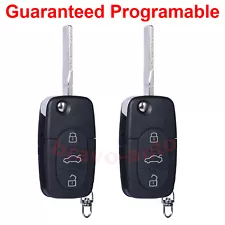 2 for Audi A4 A6 A8 S4 S6 S8 TT Quattro Cabriolet Keyless Remote Car Key Fob (For: 2002 Audi A6 Quattro)