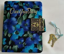 Vintage "One Year Diary" with Lock and Key