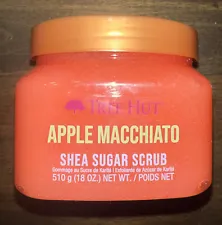 NEW! Limited Ed. Tree Hut APPLE MACCHIATO Shea Sugar Scrub 18 Oz.