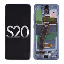 For Samsung Galaxy S20 5G G981 OLED Display Screen Digitizer Frame Replacement