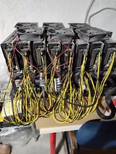 Sapphire Rx 470 8g Mining Rig With BTC37 8 GPU motherboard and power supplies