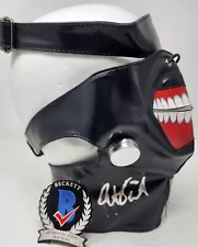 Austin Tindle signed autographed Tokyo Ghoul Ken Kaneki Cosplay Mask Beckett