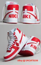 Nike Terminator High Shoes White University Red FJ4454-100 Men's Multi Sizes NEW