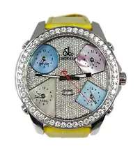 Jacob & Co Five Time Zone Steel Diamonds Unisex Watch, MSRP $27,400, JC44BZ