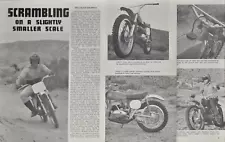 Bultaco Sherpa S Original 4p Print Test Article