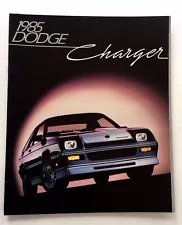 1985 Dodge Charger and Shelby 16-page BIG SIZE Car Sales Brochure Catalog