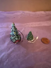 dollhouse miniatures christmas Light Up Trees For Dollhouse