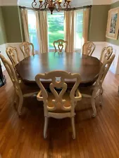 Stanley 11 Piece Dining Room Set Mahogany Table China Cabinet Chairs 