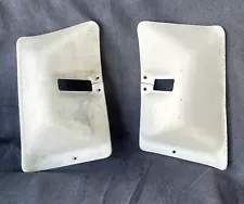 1978 Ford F150 F250 Seatbelt Retractor Covers White OEM 1060231 & 1060230