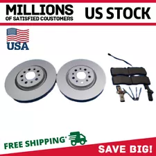 For Maserati Ghibli Front Brake Pads Rotors Service Kit #9309 US Stock Hot Sales