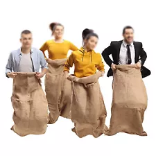 Large Burlap Sacks Bags Potato Sack Race Bags, Sandbags, Gunny Sack for Gaming