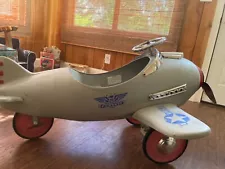 pedal car airplane good condition