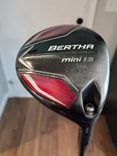 Callaway Bertha Mini 1.5 14* Driver - Kuro Kage TiNi 60g Stiff Flex - RH - w/HC