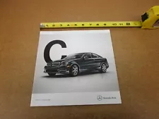 2015 Mercedes-Benz C-class coupe C250 C350 C63 AMG sales brochure 28 pg ORIGINAL