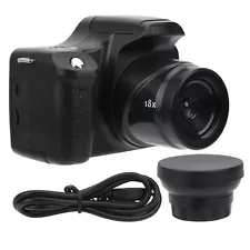 (Standard Wide Angle Lens)Digital SLR Camera 3.0 In LCD Screen 18X Zoom SLR